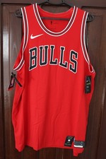 Usado, Camiseta Chicago Bulls autêntica basquete em branco vermelha tamanho GG comprar usado  Enviando para Brazil
