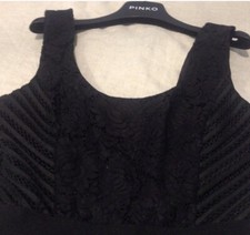 Vestito nero pinko usato  Roma