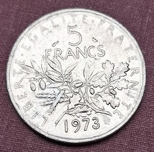 Monnaie francs semeuse d'occasion  Esvres