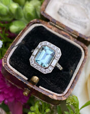 Art deco aquamarine for sale  UK
