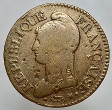 1795 1799 centimes usato  Firenze