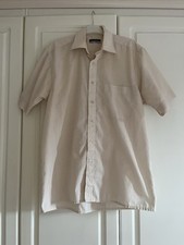 Men beige shirt for sale  BRAINTREE