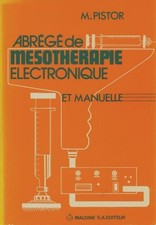 Abrégé mésothérapie élect d'occasion  Hennebont