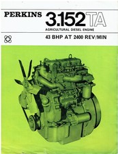 Perkins 3.152ta agricultural d'occasion  Expédié en Belgium