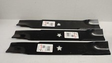 Qtde-3 18" lâmina de cortador rotativa 12124 / Maxpower 561744 3 para 52" deck 539-112079 comprar usado  Enviando para Brazil
