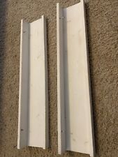 pair bookcases white for sale  Yukon