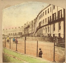 Tinted stereoview esplanade for sale  UK