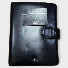 Mont Blanc NootBook & Dairy couro liso preto 2011 calendário laticínios para homens, usado comprar usado  Enviando para Brazil