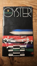 Rolex oyster booklet d'occasion  Chazay-d'Azergues