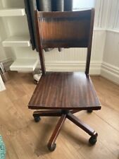 Antique wooden swivel for sale  CARDIFF