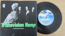 Transvision Vamp Revolution Baby 3-Track 7" 1988 **EX-/EX+** comprar usado  Enviando para Brazil