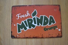 Mirinda blechschild retro gebraucht kaufen  Berg b.Neumarkt i.d.OPf.