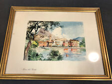 Ancien tableau aquarelle d'occasion  La Côte-Saint-André