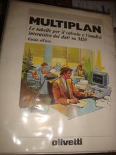 Olivetti multiplan tabelle usato  Torre Canavese