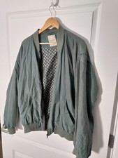 Green silk bomber for sale  GLASGOW