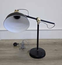 Ikea RANARP czarno-złota regulowana dźwignia ramię biurko lampa światło retro  na sprzedaż  Wysyłka do Poland