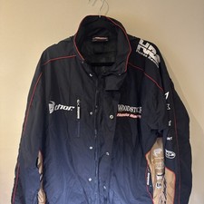 Usado, Jaqueta e colete com capuz Honda 2 em 1/mercadoria genuína/corrida de Woodstock tamanho XL  comprar usado Usado, Jaqueta e colete com capuz Honda 2 em 1/mercadoria genuína/corrida de Woodstock tamanho XL  comprar usado  Enviando para Brazil