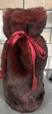 Burgundy red faux for sale  Chicago