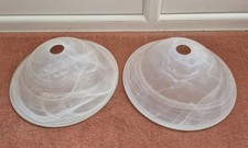 Pair frosted swirled for sale  SHEERNESS