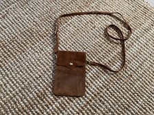 Sac pochette cuir d'occasion  Andeville
