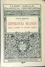 Letteratura milanese dagli usato  Italia