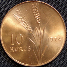 Turkey 1974 kurus for sale  Scottsbluff
