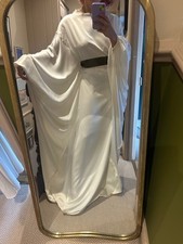 Vestido manga balão cetim seda Roksanda Raziya £ 2495 novo sem etiquetas. Reino Unido 6 comprar usado  Enviando para Brazil