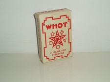 Vintage whot card for sale  SHANKLIN
