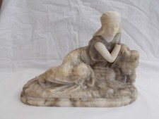 Statue marbre albatre d'occasion  France