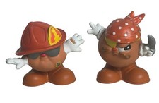 Vintage Wendys Toys Mr Potato Head Fryer Fighter Pirate 1987 1988 Conjunto Hasboro comprar usado  Enviando para Brazil