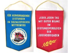 Ddr tisch fahne gebraucht kaufen  Delitzsch