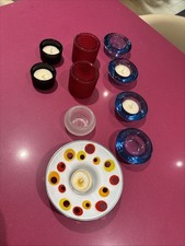 Assorted glass blue for sale  OAKHAM
