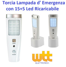 Lampada emergenza ricaricabile usato  Olbia
