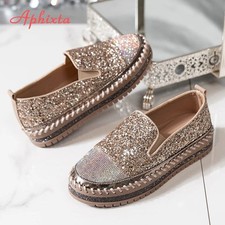 Glitzer loafer slipper gebraucht kaufen  Mühlheim