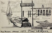 Pierre lacroux encre d'occasion  Livarot