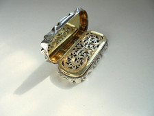 Antique silver vinaigrette d'occasion  Expédié en Belgium