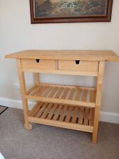 Beech wooden kitchen for sale  BRIDGWATER