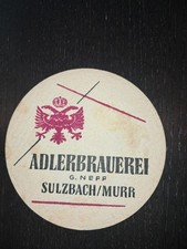 Alter bierdeckel adlerbrauerei gebraucht kaufen  Reichenberg