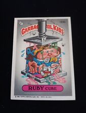 Tarjeta adhesiva vintage 1986 Ruby Cube Garbage Pail Kids Topps #163b (nuevo) segunda mano  Embacar hacia Argentina