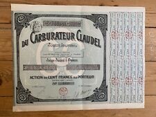 Deco carburateur claudel d'occasion  Paris-