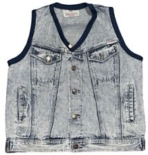 Denim vest hong for sale  Clayton