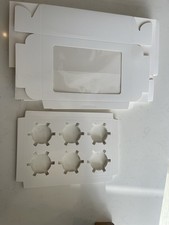 Cupcake boxes single for sale  HUDDERSFIELD