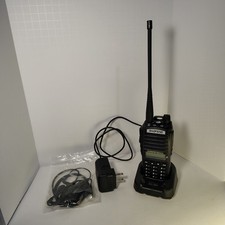 Kit walkie-talkie rádio amador portátil bidirecional Baofeng UV-82 8W banda dupla UHF VHF comprar usado  Enviando para Brazil
