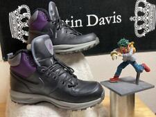 Tênis masculino Nike Acg botas de couro genuíno corte médio preto original LTD comprar usado  Enviando para Brazil