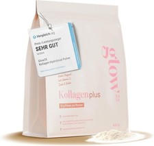 Glow25® Collagen Plus [450g] - Kolagen w proszku z witaminą C, biotyną i cynkiem, używany na sprzedaż  Wysyłka do Poland