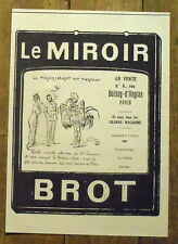 Publicite miroir brot d'occasion  Beaumont-de-Lomagne