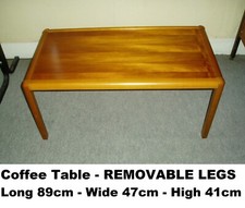 Wooden coffee occasional for sale  HARROW