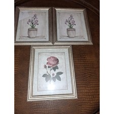 Set floral framed for sale  Albrightsville
