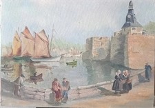Huile isorel concarneau d'occasion  Perpignan-