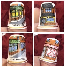 Coronation street thimbles for sale  GLASGOW